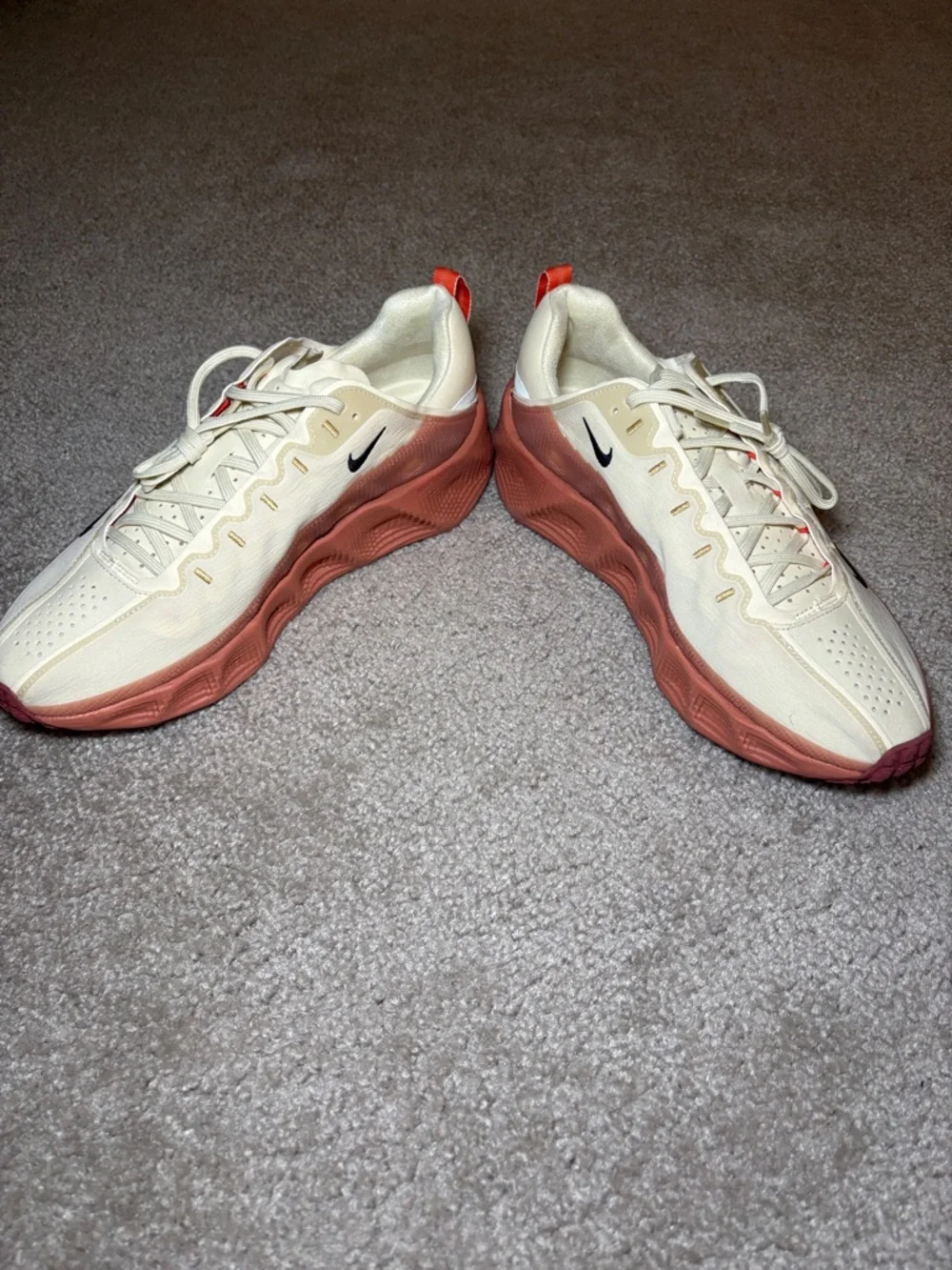 Nike Cream & Rust-Red Ava Rover Sneaker - Picture 7 of 9